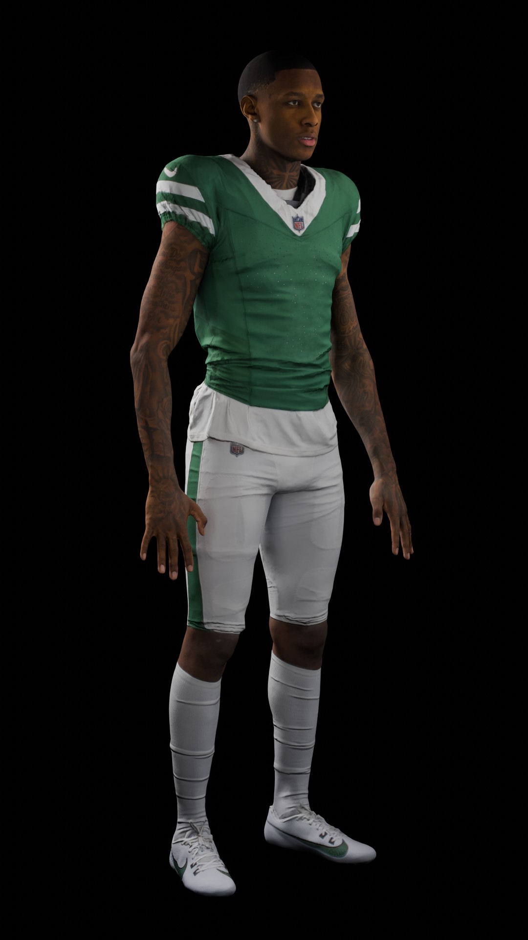 Detail — hand and hip